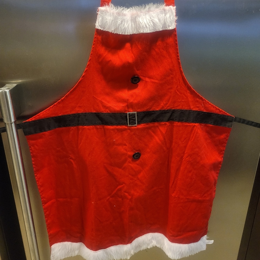 Santa Claus kitchen apron
